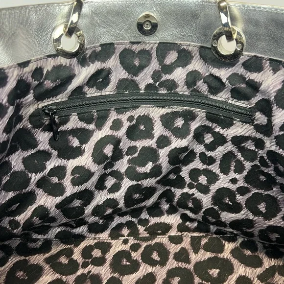 Brighton Fashionista Yellow Coated Canvas Leather Handbag World Travel Tote - Picture 10 of 15